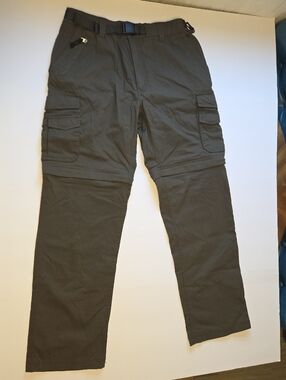 BC Clothing Men's Olive Cargo Convertible Pants